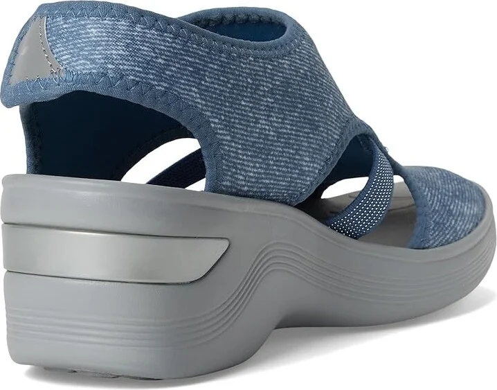 Bzees Dream Women's Sandals Denim : 10 M, Textile - Image 5