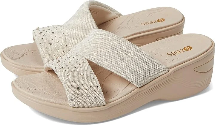 Bzees Dynasty Bright Women's Shoes Eggnog : 10 M