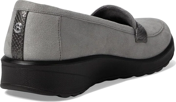 Bzees Gamma 2 Women's Flat Shoes Graphite : 8 W, Textile - Image 4