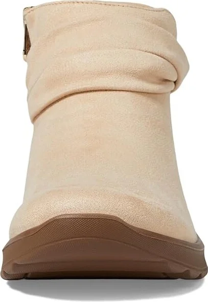 Bzees Gemma Women's Boots Tan : 9.5 M, Textile - Image 2