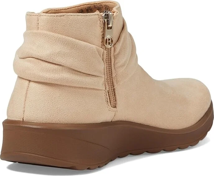 Bzees Gemma Women's Boots Tan : 9.5 M, Textile - Image 4