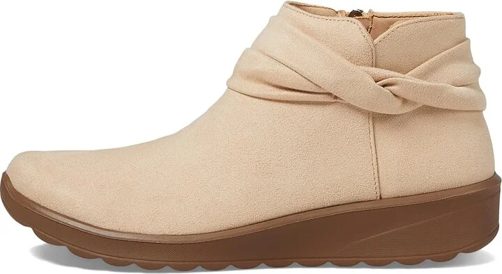 Bzees Gemma Women's Boots Tan : 9.5 M, Textile - Image 5