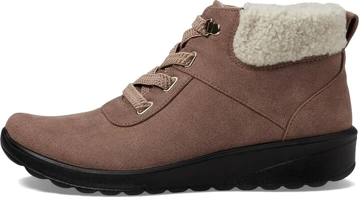 Bzees Generation Women's Boots Brown : 10 W, Textile - Image 5