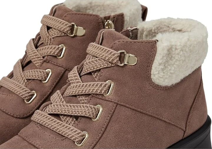 Bzees Generation Women's Boots Brown : 10 W, Textile - Image 6