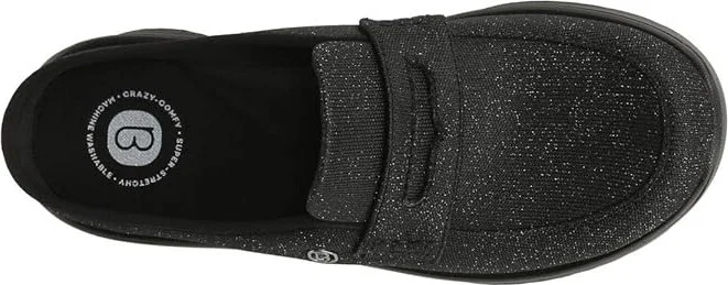 Bzees Georgia Women's Shoes Black Sparkle : 9.5 M, Textile - Image 2