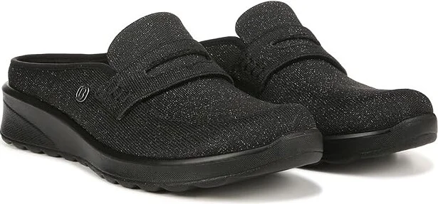 Bzees Georgia Women's Shoes Black Sparkle : 9.5 M, Textile