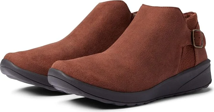 Bzees Get Going Women's Boots Friar Brown : 9.5 M, Textile