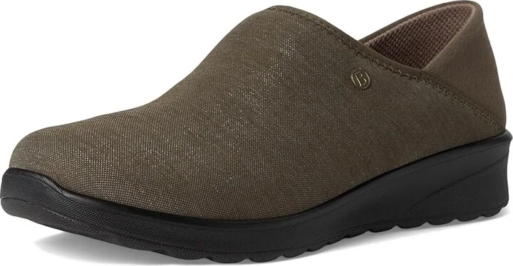 Bzees Getaway Women's Shoes Hunter Green Shimmer : 6.5 M, Textile - Image 5