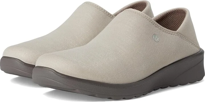 Bzees Getaway Women's Shoes Simply Taupe Shimmer : 7.5 W, Textile