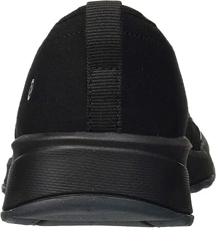 Bzees Glee Women's Shoes Black Ribbed Knit : 10 W, Textile - Image 5