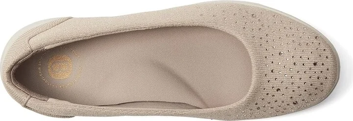 Bzees Golden Bright Slip-On Loafers Women's Flat Shoes Beige : 7.5 M, Synthetic - Image 2