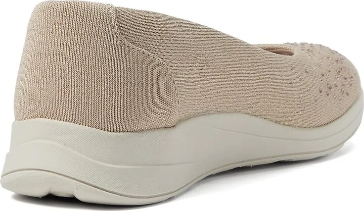 Bzees Golden Bright Slip-On Loafers Women's Flat Shoes Beige : 7.5 M, Synthetic - Image 4