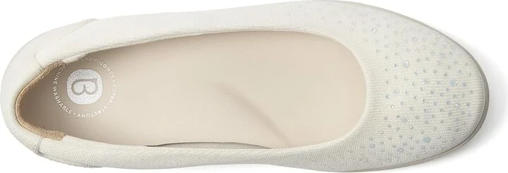 Bzees Golden Bright Slip-On Loafers Women's Flat Shoes White : 7.5 M, Synthetic - Image 2