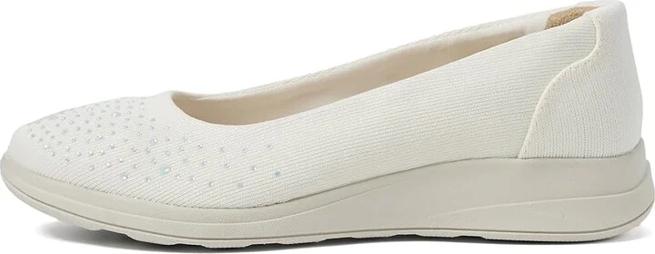 Bzees Golden Bright Slip-On Loafers Women's Flat Shoes White : 7.5 M, Synthetic - Image 6