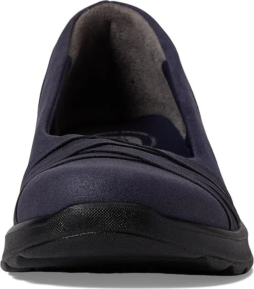 Bzees Goody Women's Shoes Navy Fabric : 10 W, Leather/Textile - Image 5