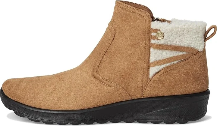 Bzees Grand Cozy Women's Boots Whiskey Tan : 8.5 W, Rubber/Textile - Image 6