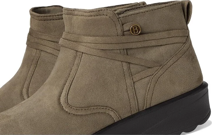 Bzees Guest Women's Boots Olive Night : 5 M, Textile - Image 7