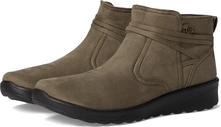 Bzees Guest Women's Boots Olive Night : 5 M, Textile