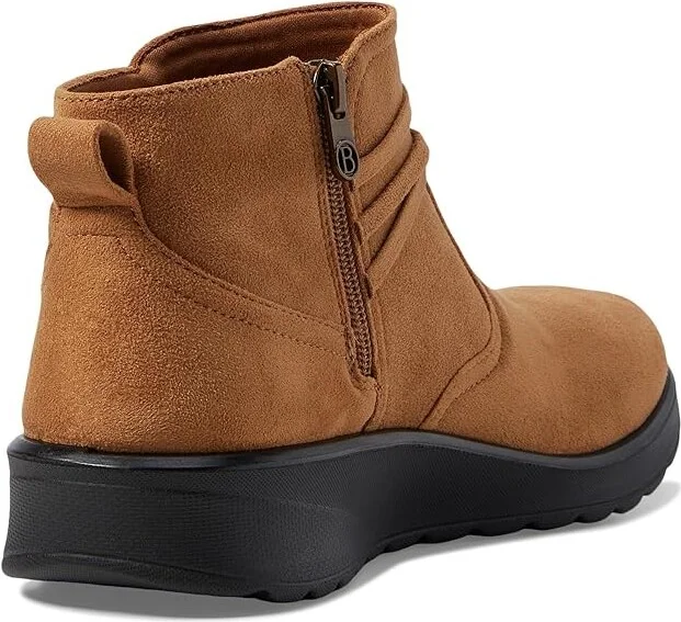 Bzees Guest Women's Boots Whiskey : 7 W, Textile - Image 4