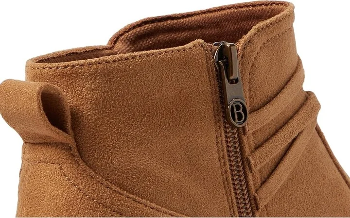 Bzees Guest Women's Boots Whiskey : 7 W, Textile - Image 5