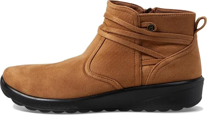 Bzees Guest Women's Boots Whiskey : 7 W, Textile - Image 6
