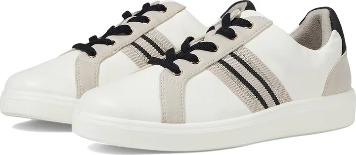 Bzees Happy Friday Women's Shoes White/Black : 8.5 M, Polyester