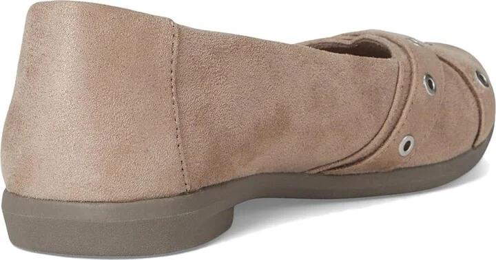 Bzees Kira Skimmers Women's Flat Shoes Latte : 9 M, Polyester/Textile/Vinyl - Image 4