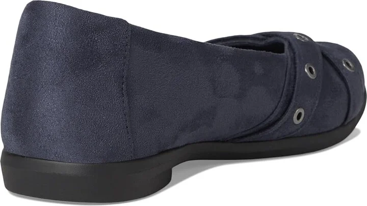 Bzees Kira Skimmers Women's Flat Shoes Navy Blazer : 8 M, Polyester/Textile/Vinyl - Image 4