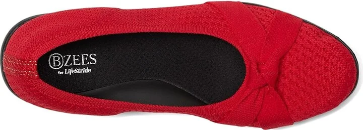 Bzees Kissed Women's Flat Shoes Fire Red : 6 M, EVA/Rubber - Image 2