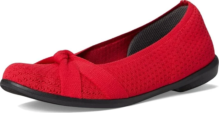 Bzees Kissed Women's Flat Shoes Fire Red : 6 M, EVA/Rubber - Image 5