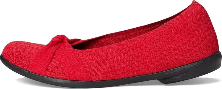 Bzees Kissed Women's Flat Shoes Fire Red : 6 M, EVA/Rubber - Image 6