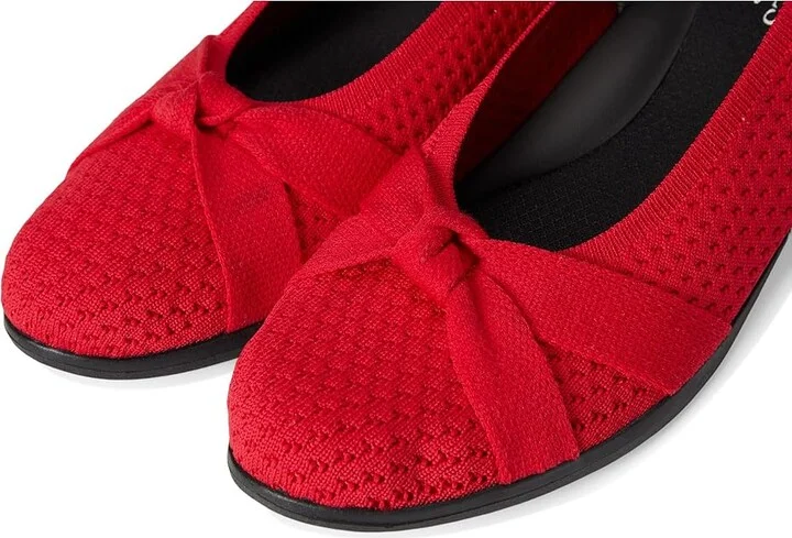 Bzees Kissed Women's Flat Shoes Fire Red : 6 M, EVA/Rubber - Image 7
