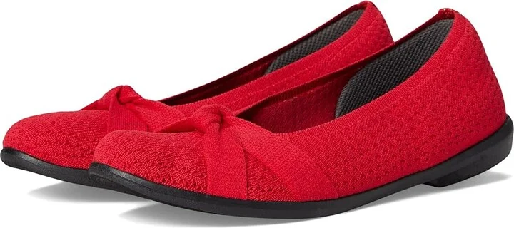 Bzees Kissed Women's Flat Shoes Fire Red : 6 M, EVA/Rubber