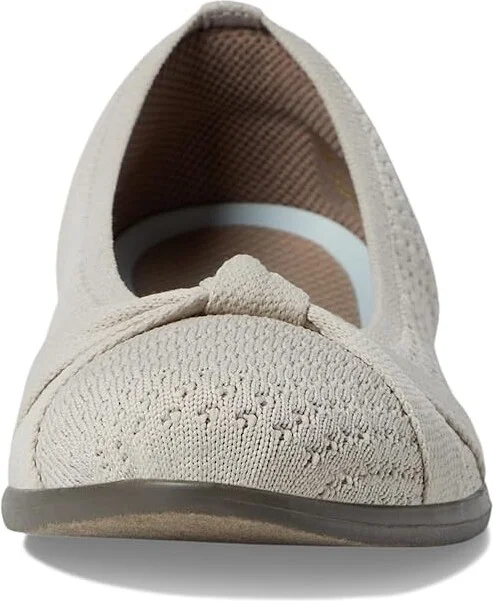Bzees Kissed Women's Flat Shoes Sand Engineered Knit : 5 M, EVA/Rubber - Image 5
