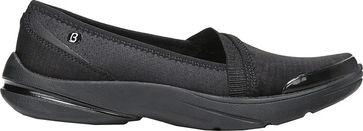 Bzees Lollipop Women's Shoes Black Gradient Bars Knit : 11 M, Textile - Image 4