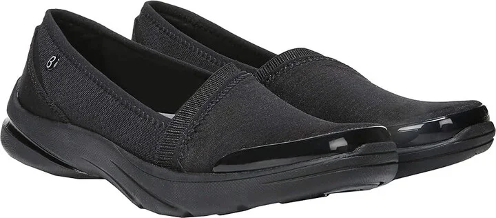 Bzees Lollipop Women's Shoes Black Gradient Bars Knit : 11 M, Textile