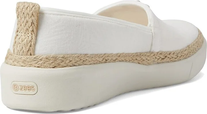 Bzees Maui Women's Shoes White : 10 M, Textile - Image 4