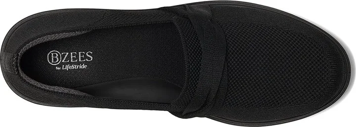 Bzees Muse Bow Women's Flat Shoes Black : 9.5 W, Synthetic - Image 2