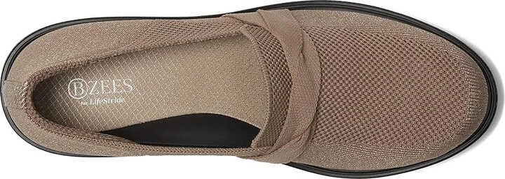 Bzees Muse Bow Women's Flat Shoes Brown : 8.5 M, Synthetic - Image 2