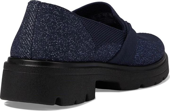 Bzees Muse Bow Women's Flat Shoes Navy : 8.5 W, Synthetic - Image 4