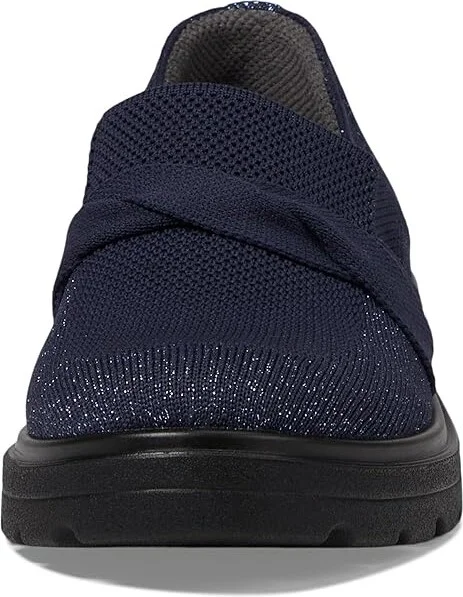 Bzees Muse Bow Women's Flat Shoes Navy : 8.5 W, Synthetic - Image 5