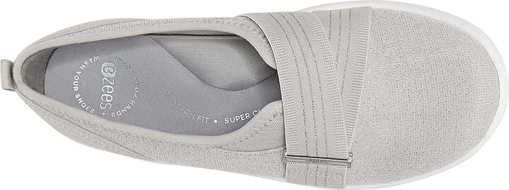Bzees Niche III Women's Shoes Sandnet Beige : 9.5 M, Textile - Image 2