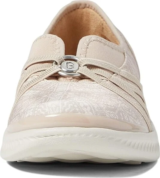 Bzees Niche Women's Slip on Shoes Beige Batik Fabric : 9.5 M, Textile - Image 5