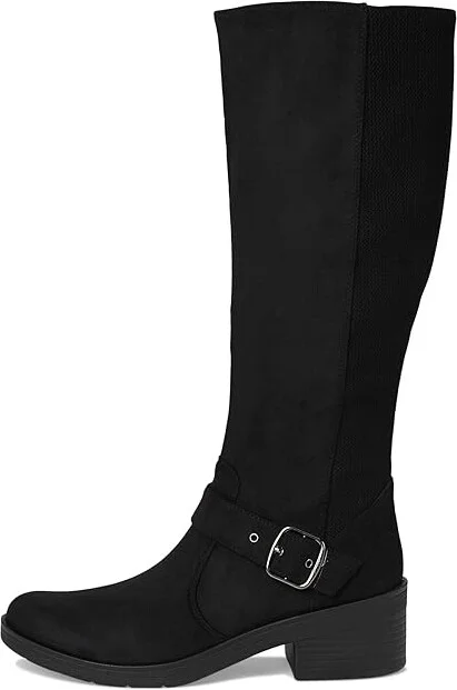 Bzees Olympia Women's Boots Black Stretch Fabric : 6.5 M - Image 6