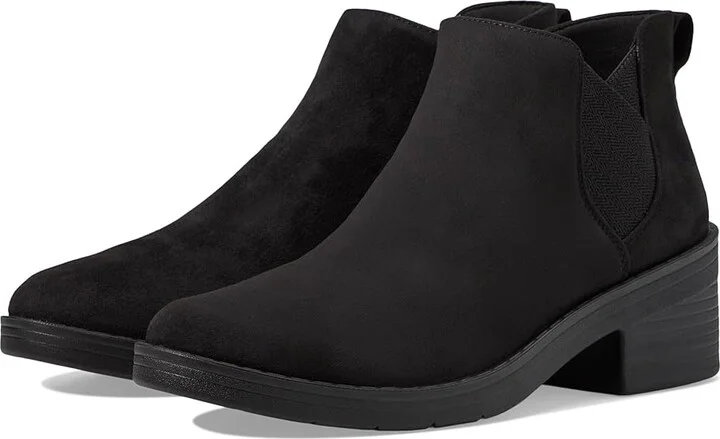Bzees Ontario Women's Boots Black : 7.5 M, Textile