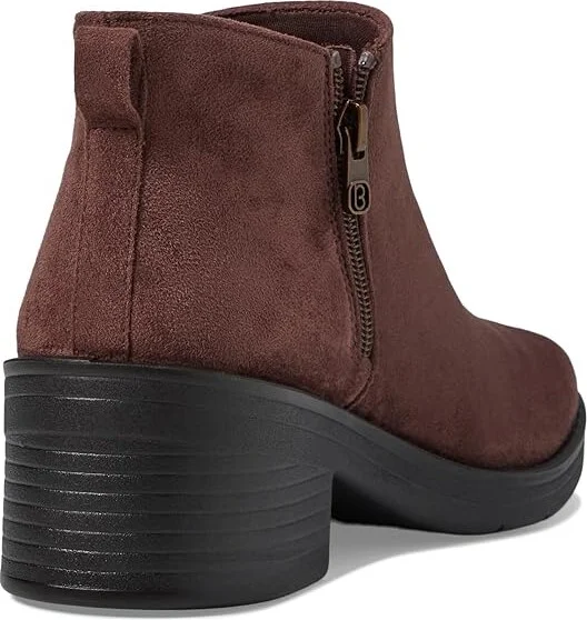 Bzees Ontario Women's Boots Brown : 11 M, Textile - Image 4