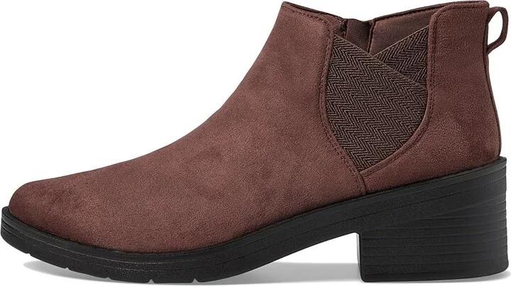 Bzees Ontario Women's Boots Brown : 11 M, Textile - Image 5