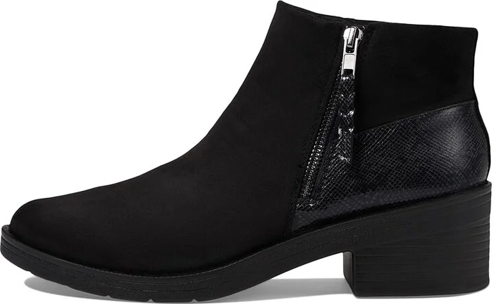 Bzees Outgoing Women's Boots Black : 6.5 M, Textile - Image 5