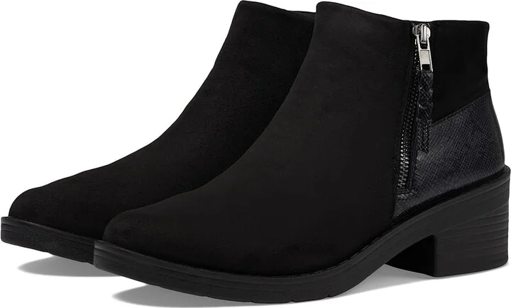 Bzees Outgoing Women's Boots Black : 6.5 M, Textile