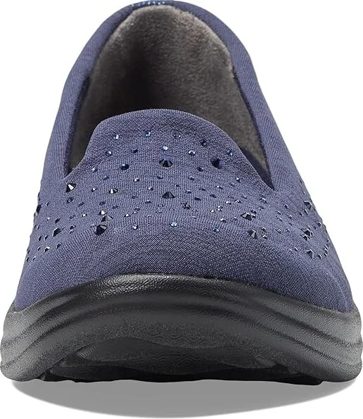 Bzees Poppyseed 3 Women's Shoes Navy Fabric : 6 M, Textile - Image 5